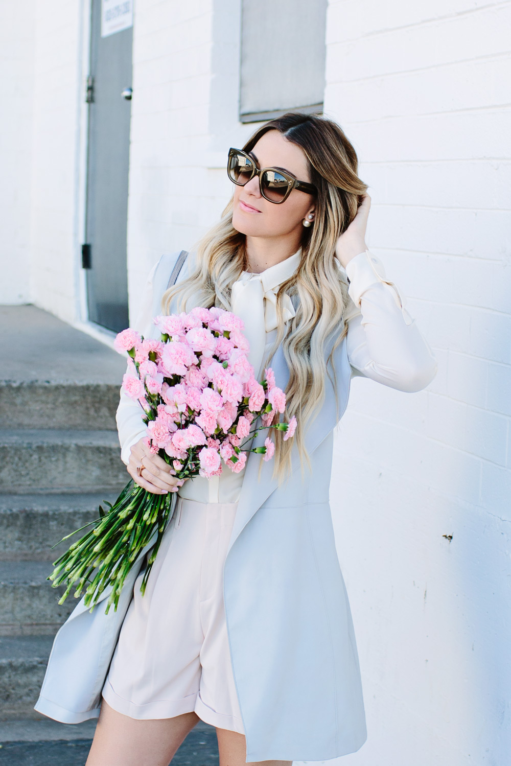 blush pink carnations valentines day dash of darling outfit inspiration