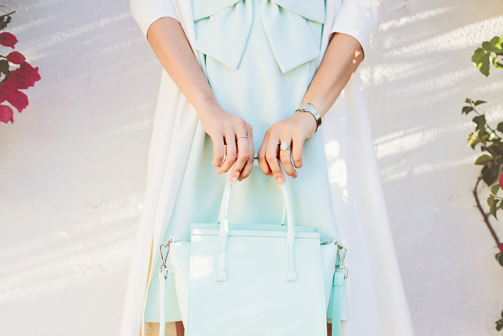 Ted Baker Mint Bow Dress