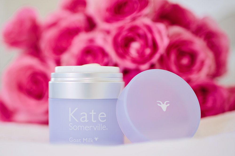 Dash of Darling reviews Kate Somerville skincare by sharing her favorite products for moisturizing, exfoliating and anti-aging.