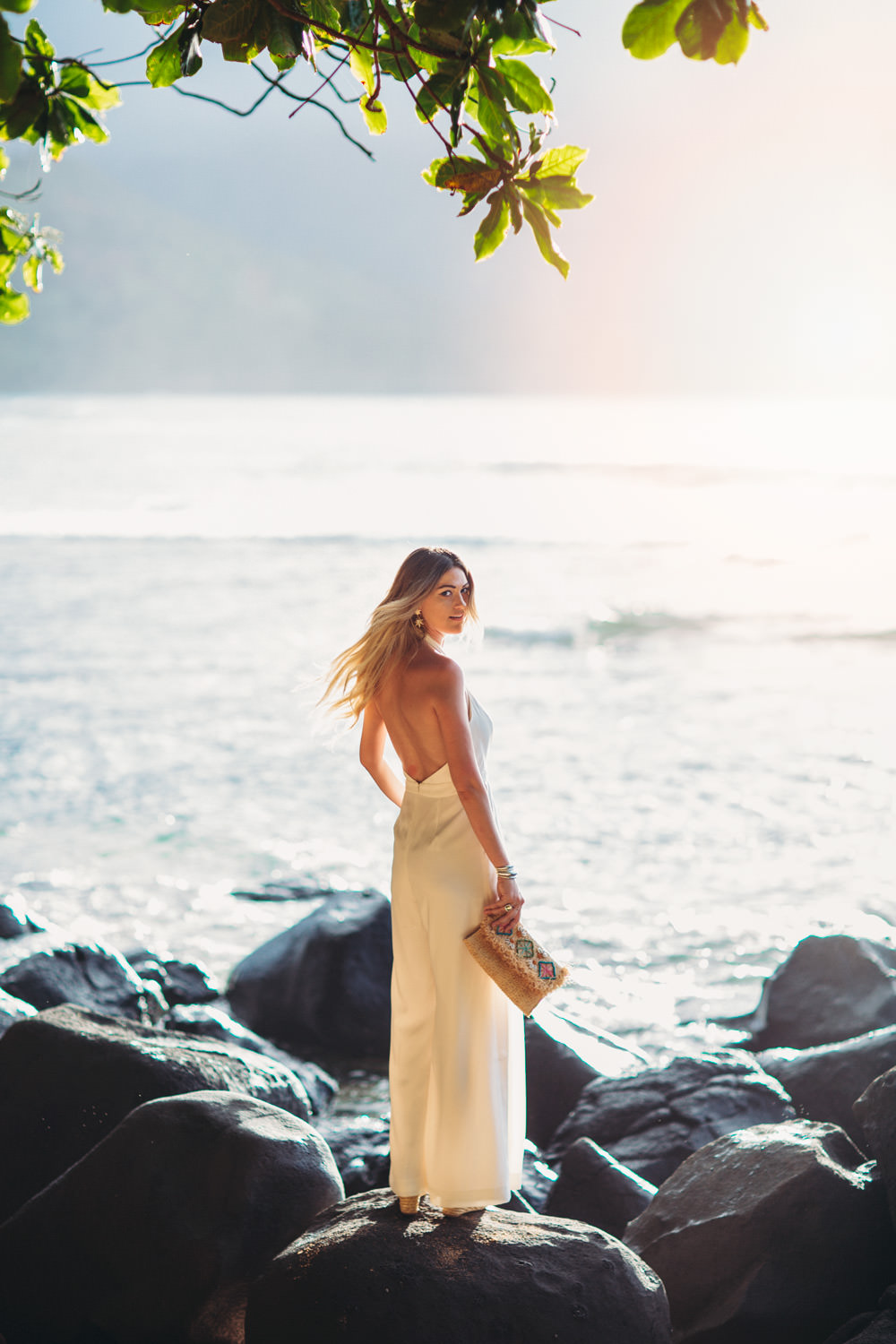 Caitlin Lindquist of Dash of Darling celebrates her fourth wedding anniversary at the beautiful St. Regis Princeville Kauai beach resort