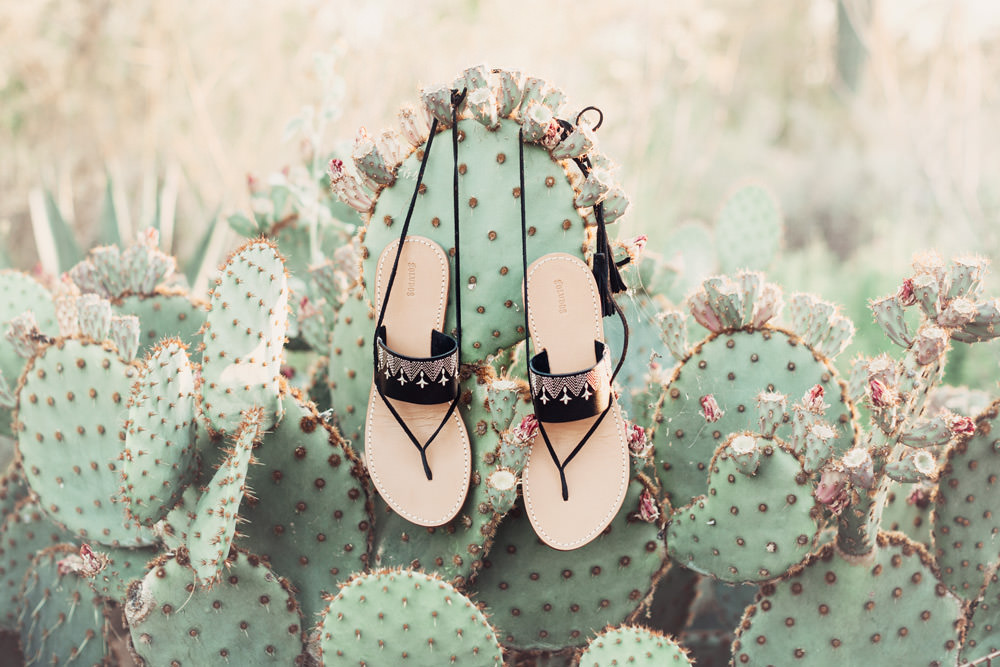 Soludos Sandals in the Arizona Desert Botanical Garden