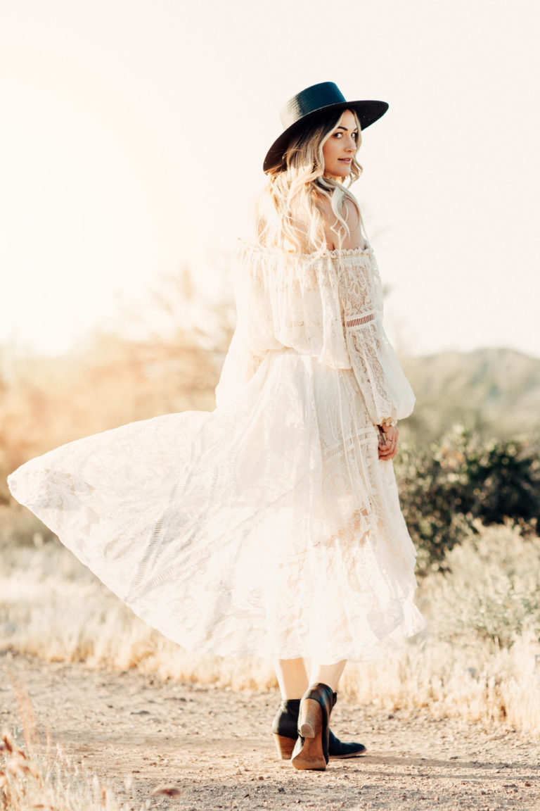 Dash of Darling | Desert Wanderings in a Spell Designs White Lace ...
