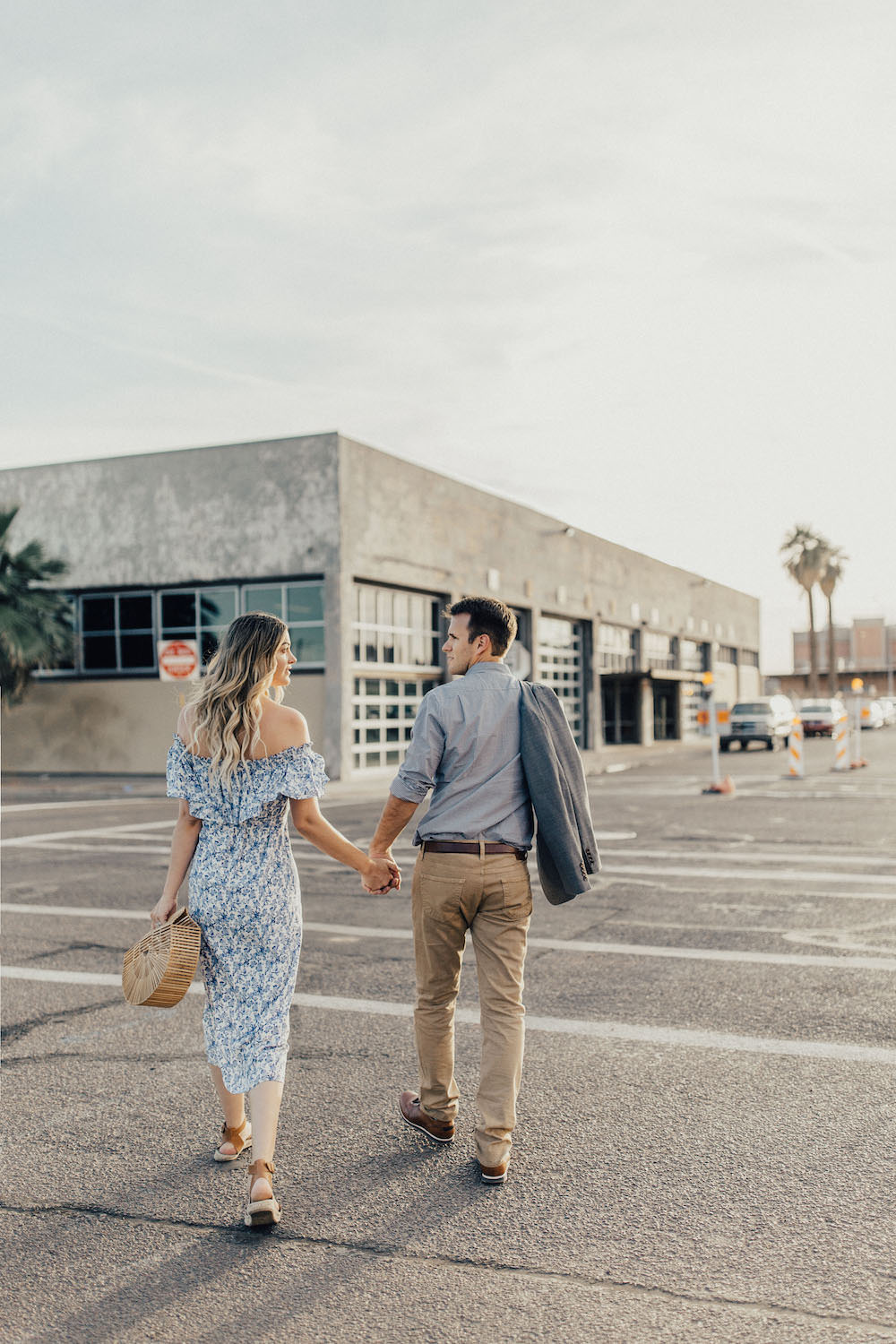 Caitlin Lindquist of the Arizona fashion blog Dash of Darling and her husband Ben share couples date night outfits and how to keep the spark alive.