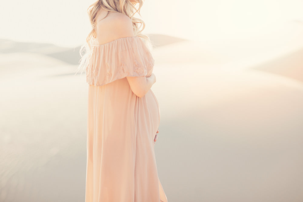 Caitlin Lindquist of the fashion blog Dash of Darling shares her pregnancy announcement after years of infertility, three rounds of IVF and two miscarriages.