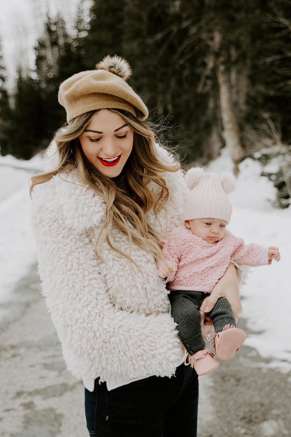 Dash of Darling | Fluffy Coat Winter Outfit